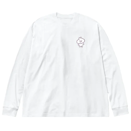 うさすけ ビッグシルエットロングスリーブTシャツ