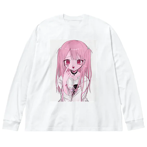 うそつきがーる ビッグシルエットロングスリーブTシャツ