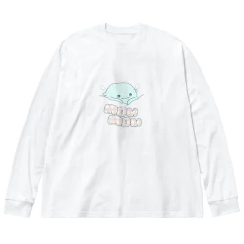 mou mou ビッグシルエットロングスリーブTシャツ