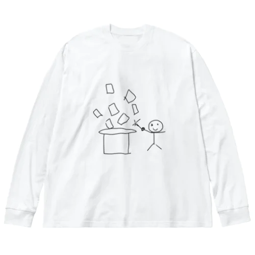 ひもまじくんロンT Big Long Sleeve T-Shirt