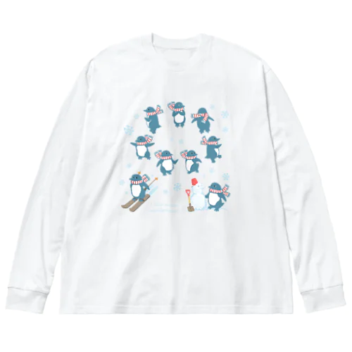 A little winter wonderland. ビッグシルエットロングスリーブTシャツ