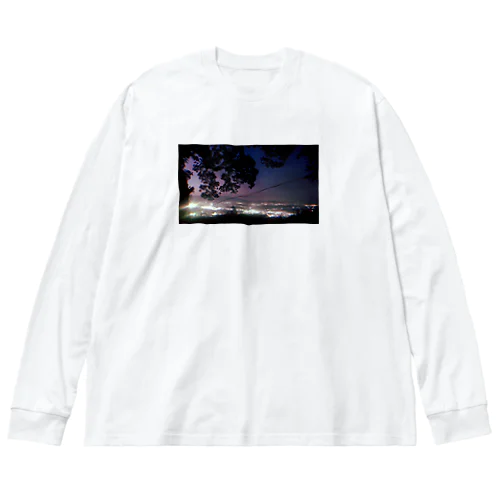 夜と夕暮れのあいだ Big Long Sleeve T-Shirt