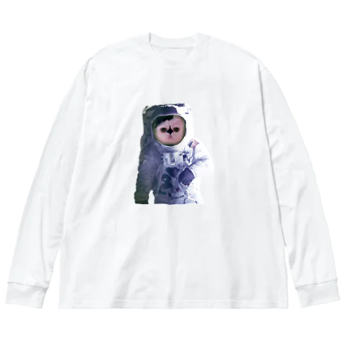 愛猫ボムは宇宙飛行士になった Big Long Sleeve T-Shirt