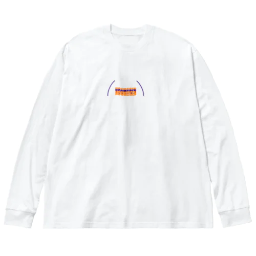 ほうれい線隠し Big Long Sleeve T-Shirt