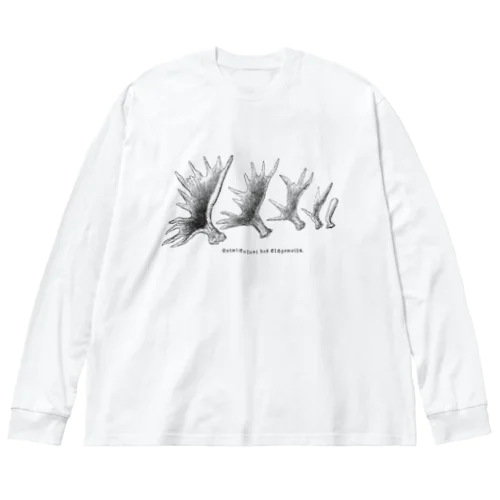 ヘラジカの角 Big Long Sleeve T-Shirt