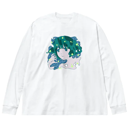 深海のプラムちゃん Big Long Sleeve T-Shirt