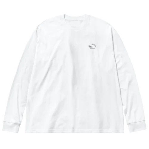 わにくんワンポイント Big Long Sleeve T-Shirt