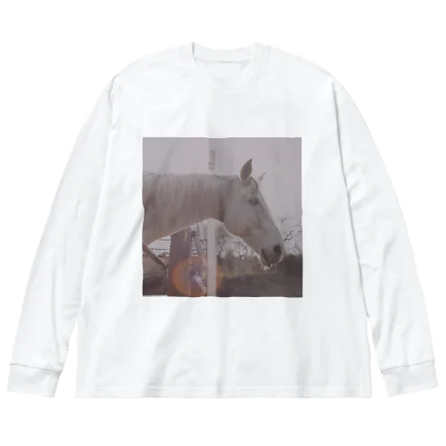 Sun and Horse Big Long Sleeve T-Shirt