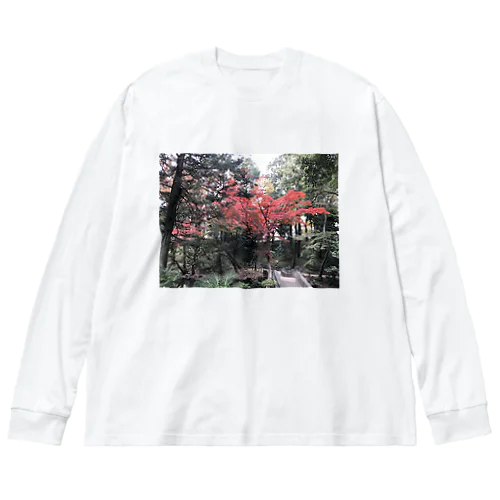 紅葉気分 Big Long Sleeve T-Shirt