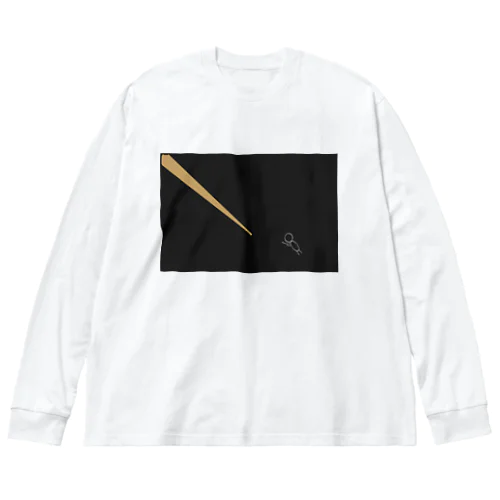 光 Big Long Sleeve T-Shirt