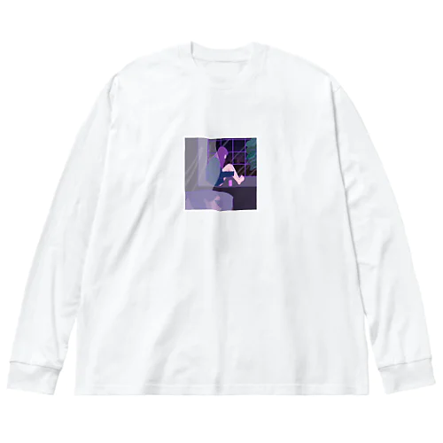 窓際の Big Long Sleeve T-Shirt