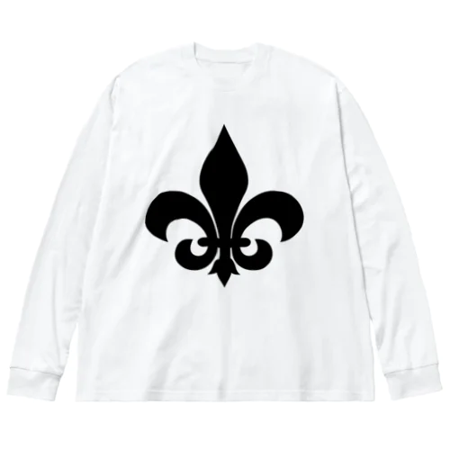 FLEUR-DE-LIS-フルール・ド・リス- ビッグシルエットロングスリーブTシャツ