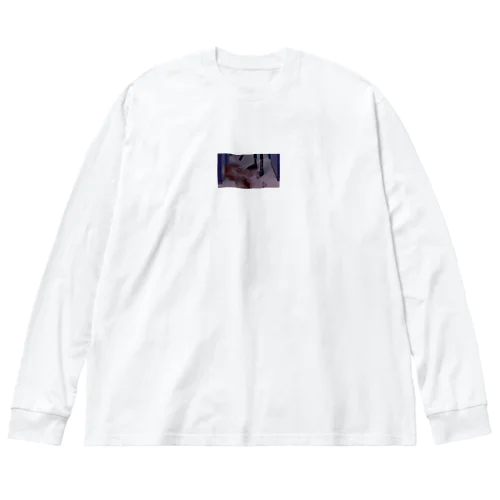 「あ、」 ビッグシルエットロングスリーブTシャツ