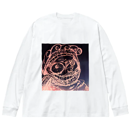 毛糸 Big Long Sleeve T-Shirt