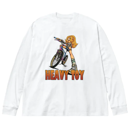 "HEAVY TOY” Big Long Sleeve T-Shirt