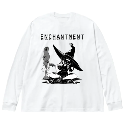 "enchantment" ビッグシルエットロングスリーブTシャツ