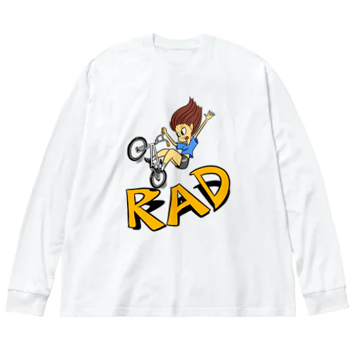 "RAD" 2 ビッグシルエットロングスリーブTシャツ