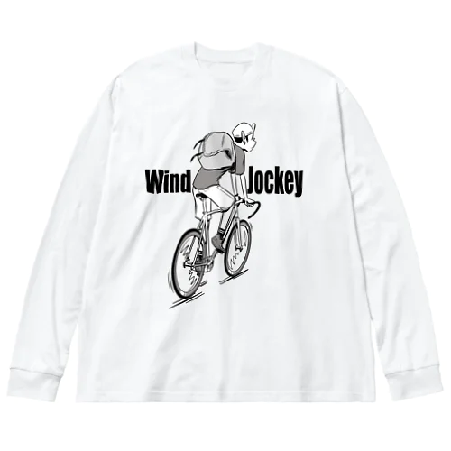 "Wind Jockey" ビッグシルエットロングスリーブTシャツ