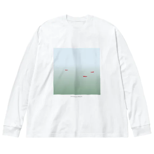 期間限定ロゴ＿応援額500円 Big Long Sleeve T-Shirt