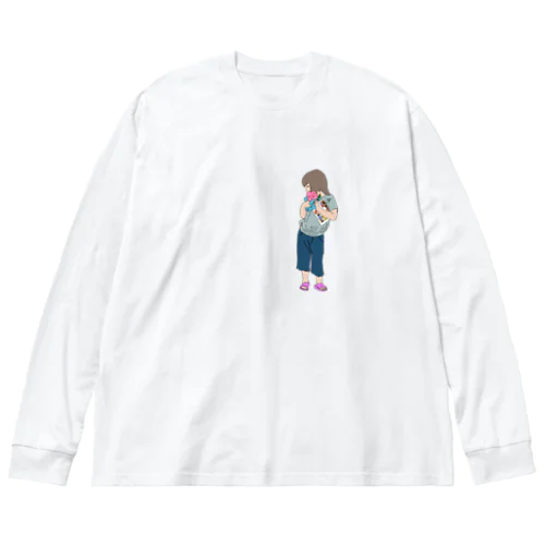 さくらちゃん ビッグシルエットロングスリーブTシャツ