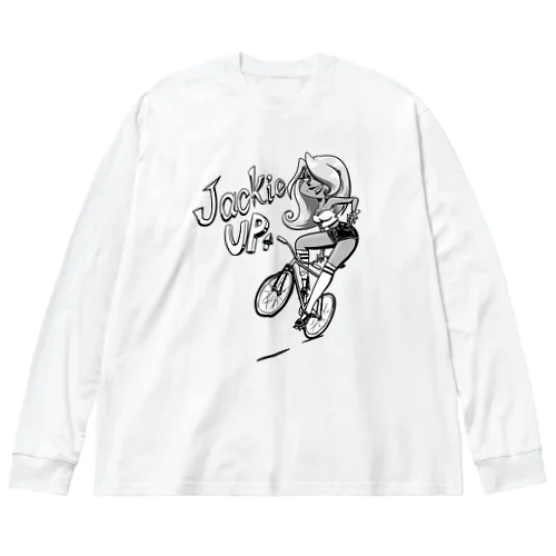 “Jackie up” 1 ビッグシルエットロングスリーブTシャツ