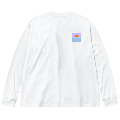 WHERE IS THE EAST. ビッグシルエットロングスリーブTシャツ