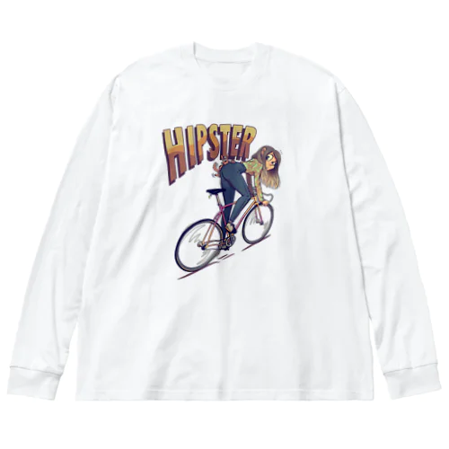 "HIPSTER" Big Long Sleeve T-Shirt