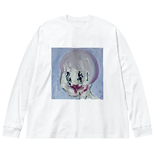 顔色悪いけど大丈夫ちゃん？ Big Long Sleeve T-Shirt