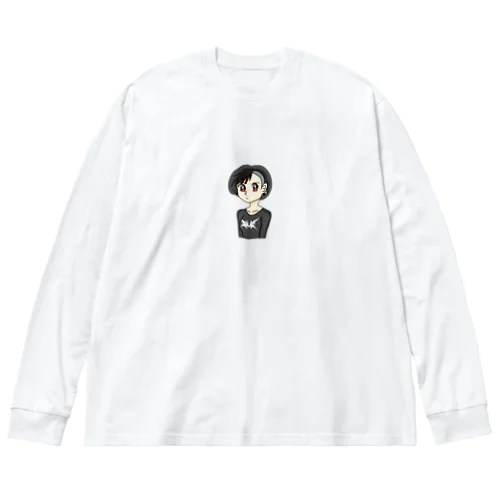 メタルガール Big Long Sleeve T-Shirt