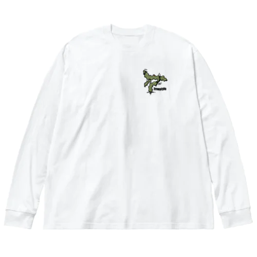 海藻 freestyle ビッグシルエットロングスリーブTシャツ