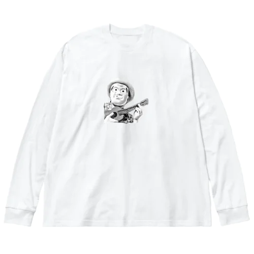 ひょっとこ太陽ソロ ビッグシルエットロングスリーブTシャツ