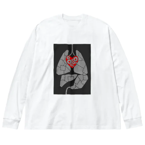 機械仕掛けの体内 Big Long Sleeve T-Shirt