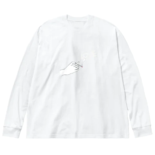 タバコ ビッグシルエットロングスリーブTシャツ