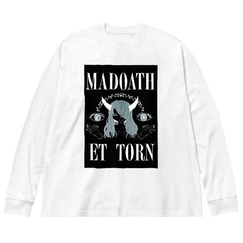 MADOATH ET TORN official Goods ビッグシルエットロングスリーブTシャツ