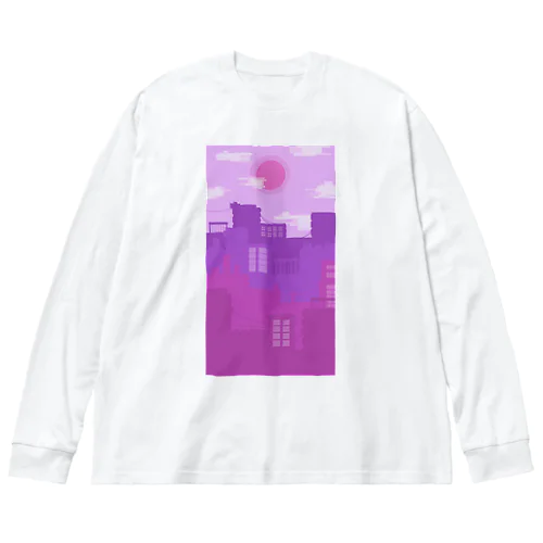 朝焼け Big Long Sleeve T-Shirt