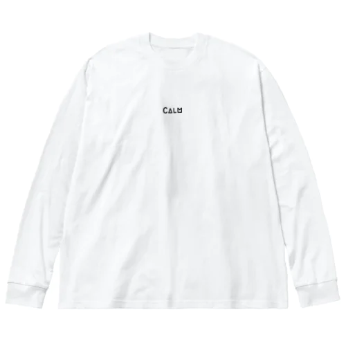 Calm ビッグシルエットロングスリーブTシャツ