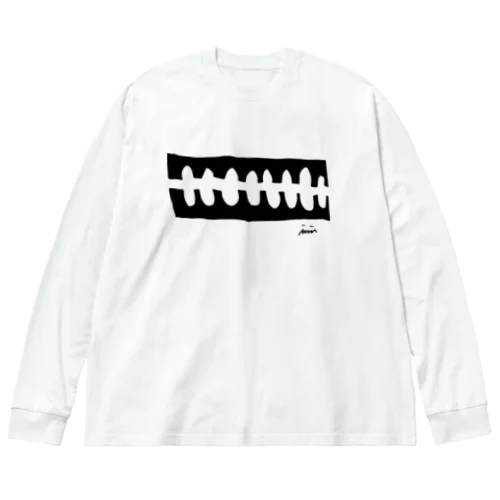 骨々mono Big Long Sleeve T-Shirt