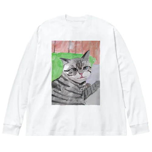 シャムミックスちゃん Big Long Sleeve T-Shirt