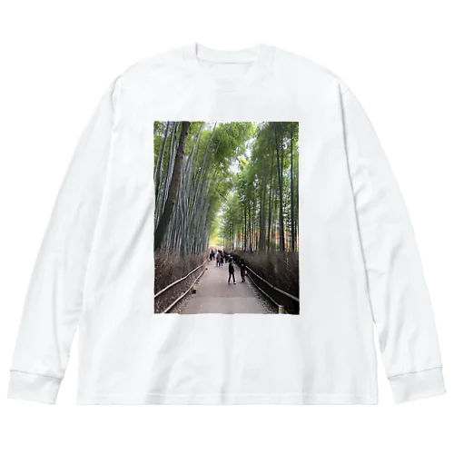 竹 Big Long Sleeve T-Shirt