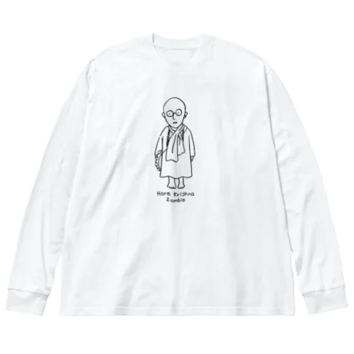 ハレクリシュナ ゾンビ ビッグシルエットロングスリーブTシャツ