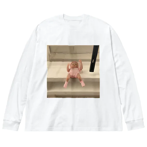 Baby girl ビッグシルエットロングスリーブTシャツ