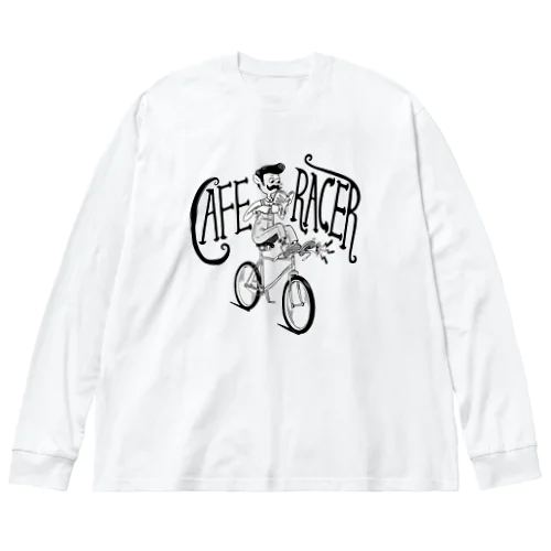 "CAFE RACER" Big Long Sleeve T-Shirt