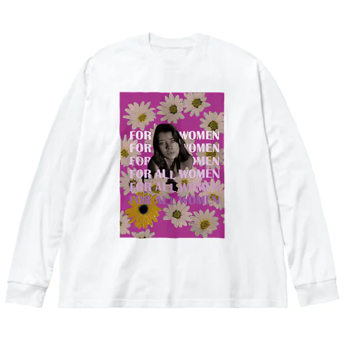 All for women 2 ビッグシルエットロングスリーブTシャツ