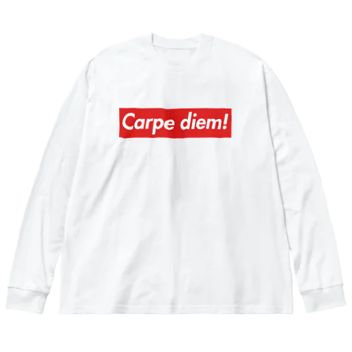 Your HappyのCarpe diem!版 ビッグシルエットロングスリーブTシャツ