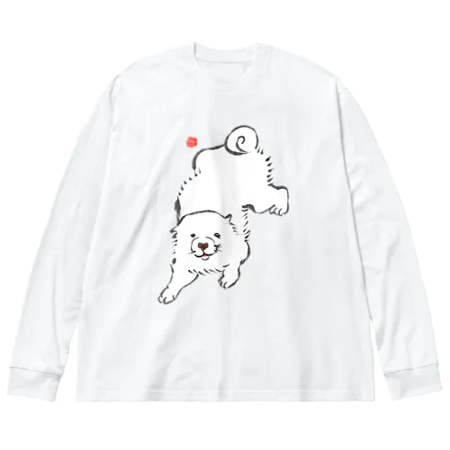 長沢芦雪の「あの犬」シリーズ Big Long Sleeve T-Shirt