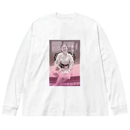 浴衣で足湯 Big Long Sleeve T-Shirt