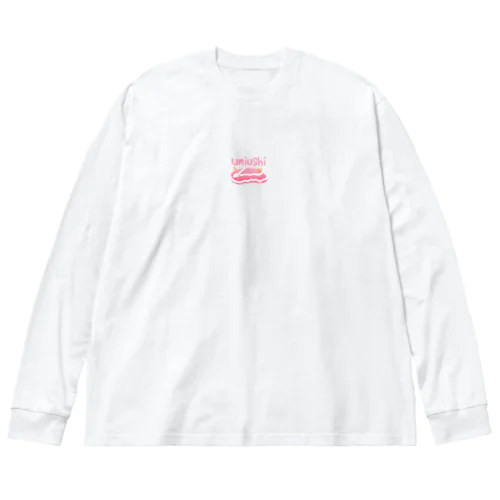 シロタスキウミウシ ビッグシルエットロングスリーブTシャツ