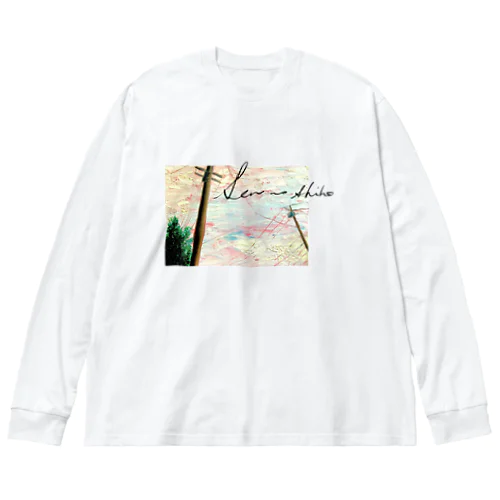 夕景 Big Long Sleeve T-Shirt