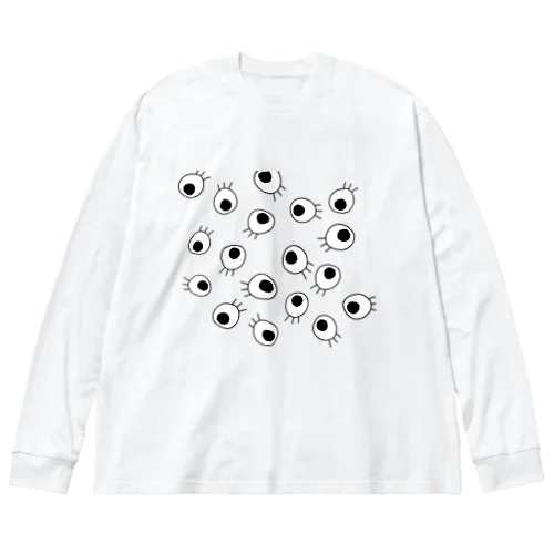 eyes ビッグシルエットロングスリーブTシャツ