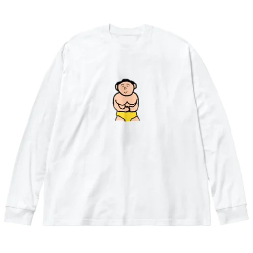 どすこい之助 ビッグシルエットロングスリーブTシャツ